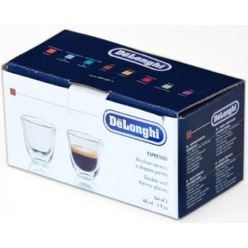 Набір склянок DELONGHI Espresso 60 мл 2 шт. (DLSC310)
