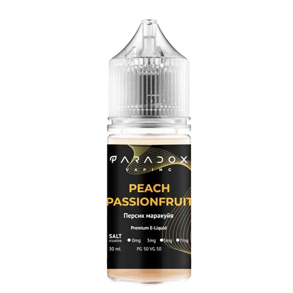Солевая Жидкость Paradox Peach Passion Fruit 30мl