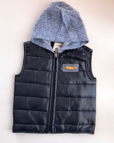 Жилетка з капюшоном, плащівка, синтепон ТМ "Mertoglu"