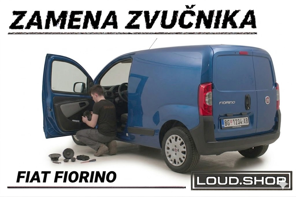 Komplet Zvučnika Fiat Fiorino
