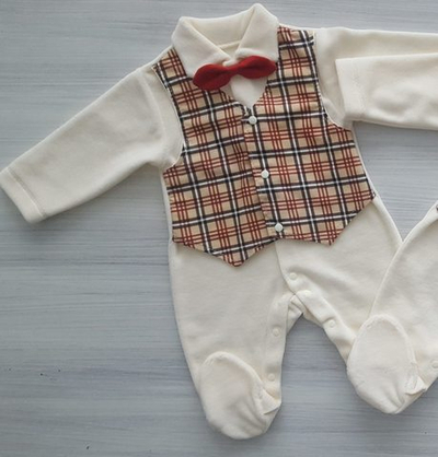 Комплект 2 в 1: Чоловічок, шапочка "Клітинка"