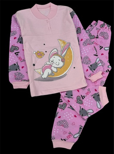 Костюм для дому або сну "Зайченя", футер ТМ "Ua"