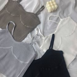 Топ с имитацией косточек