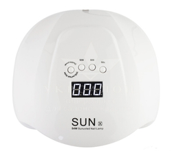 Лампа для маникюра LED+UV Sun X белая