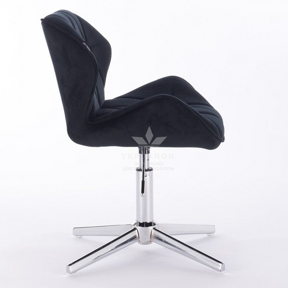 Стільчик клієнта Paris velor cross