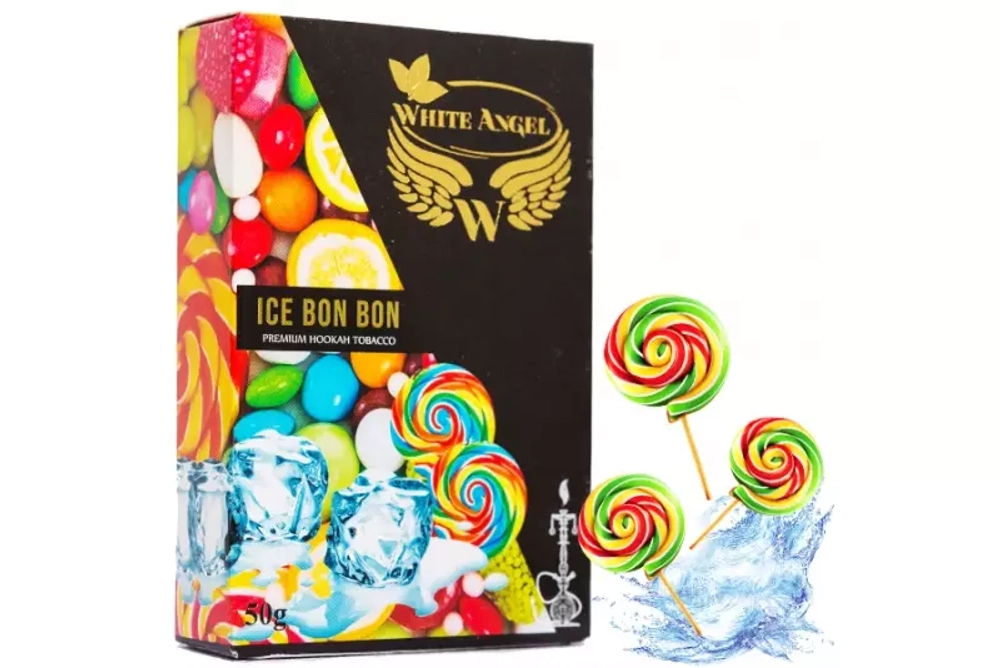 Купить табак White Angel Ice Bon Bon (Айс Бон Бон) 50г по выгодной цене с быстрой доставкой