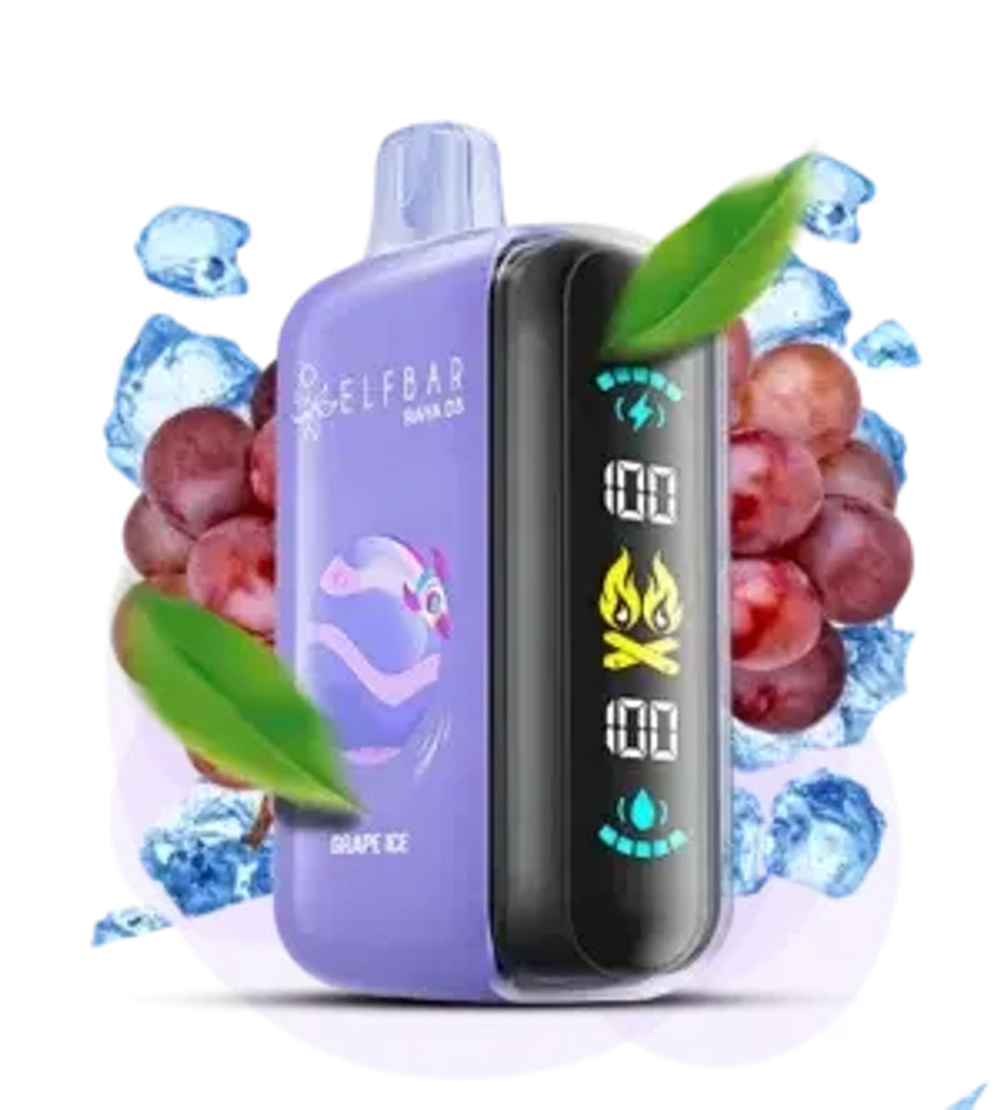 Elf Bar Raya D3 - Grape Ice (5% nic)