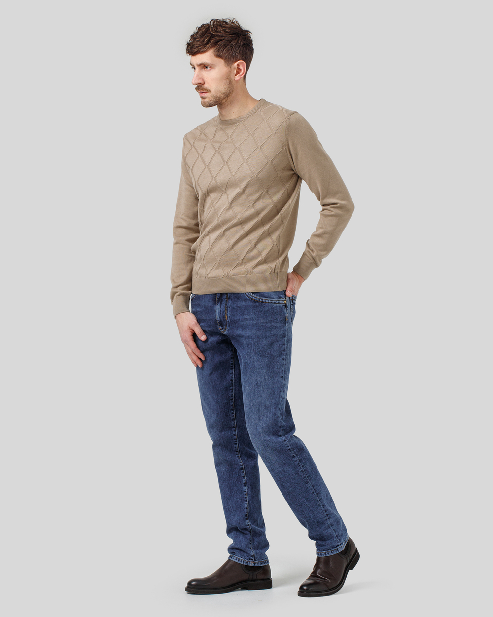 Джинси чоловічі Straight Fit сині (арт. 8862300301)