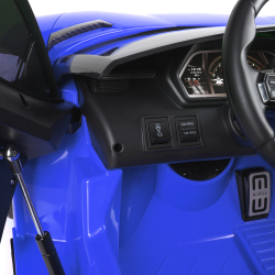 Детский двухместный электромобиль спорткар Lamborghini (Ламборгини) M 4788EBLR (24V)