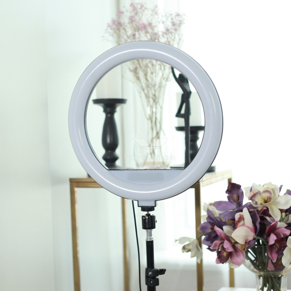 Кольцевая лампа Elexy 33 c функцией работы от повербанка