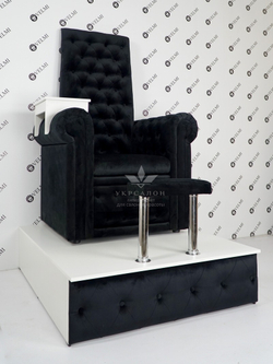 Педикюрное кресло Трон Queen velours