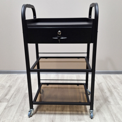 Косметологічний візок R-9 чорний