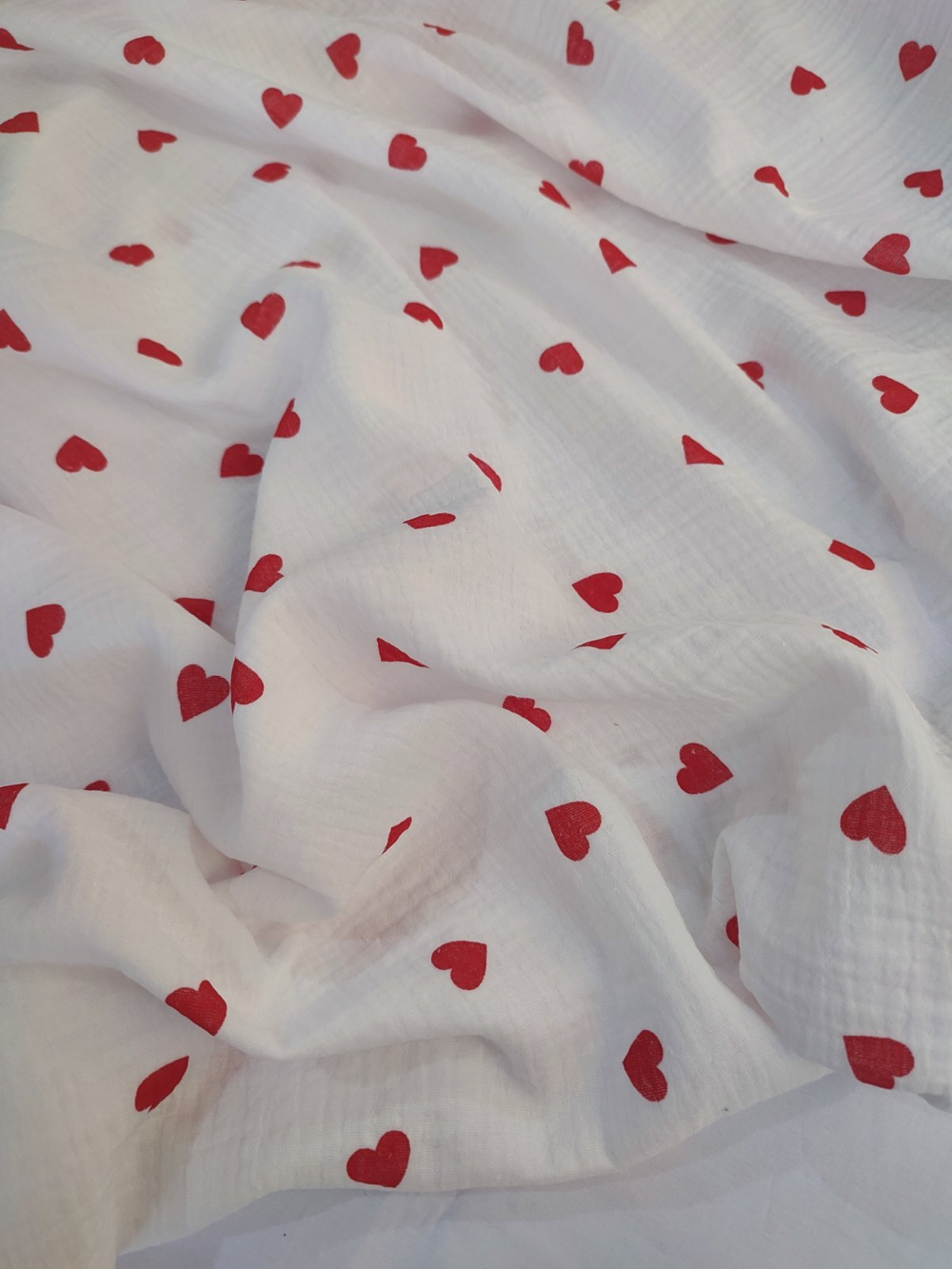 Муслин жатый принт