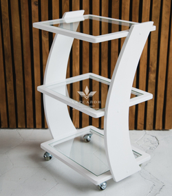Косметологічний візок D-7 White