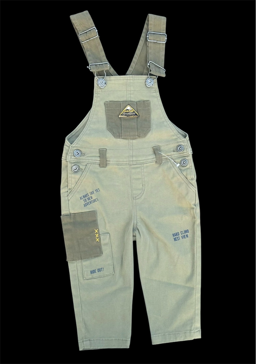 Напівкомбінезон, денім ТМ "Original Marines" (68-74 см)