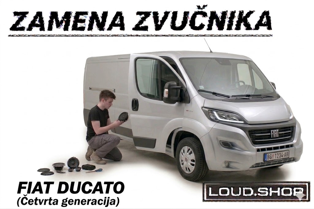 Komplet Zvučnika Fiat Ducato Mk4