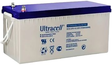 Акумуляторна батарея ULTRACELL UCG275-12 (12В, 275Агод)