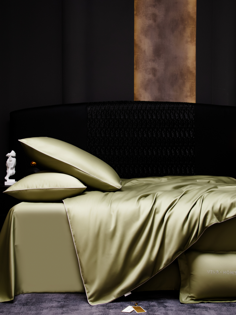 Комплект постельного белья Однотонный Сатин Премиум OCP009