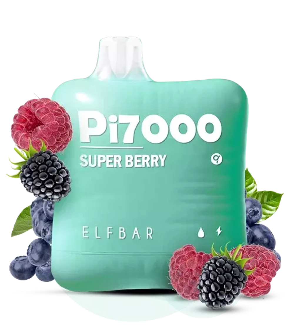 ELF BAR Pi7000 Super Berry 5% nic