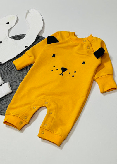 Ромпер "Тигреня", двунитка ТМ "Twins baby"