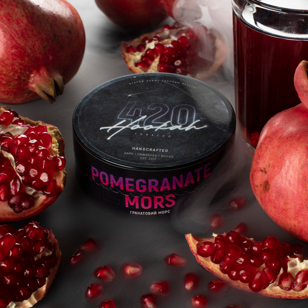 Купить табак для кальяна 420 Гранатовый морс (Pomegranate Mors) недорого с быстрой доставкой