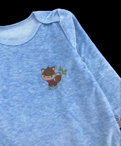 Боді з довгим рукавом, велюр "Kujju"