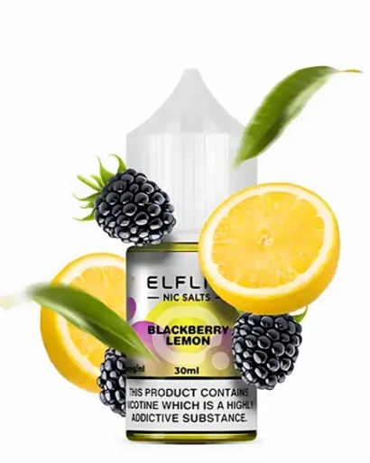 Жидкость ELFLIQ Blackberry Lemon (Ельфлик Ежевика Лимон) 30 мл/5%