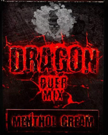 Бестабачная смесь Dragon Puer Mix - Menthol Cream (Драгон Пуэр - Мятный Ликер) 50г