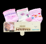Шкарпетки "Веселка", котон ТМ "Karatepe socks" (0-6 міс)