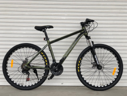 Велосипед горный алюминиевый 26 дюймов Toprider 680 оборудование Shimano