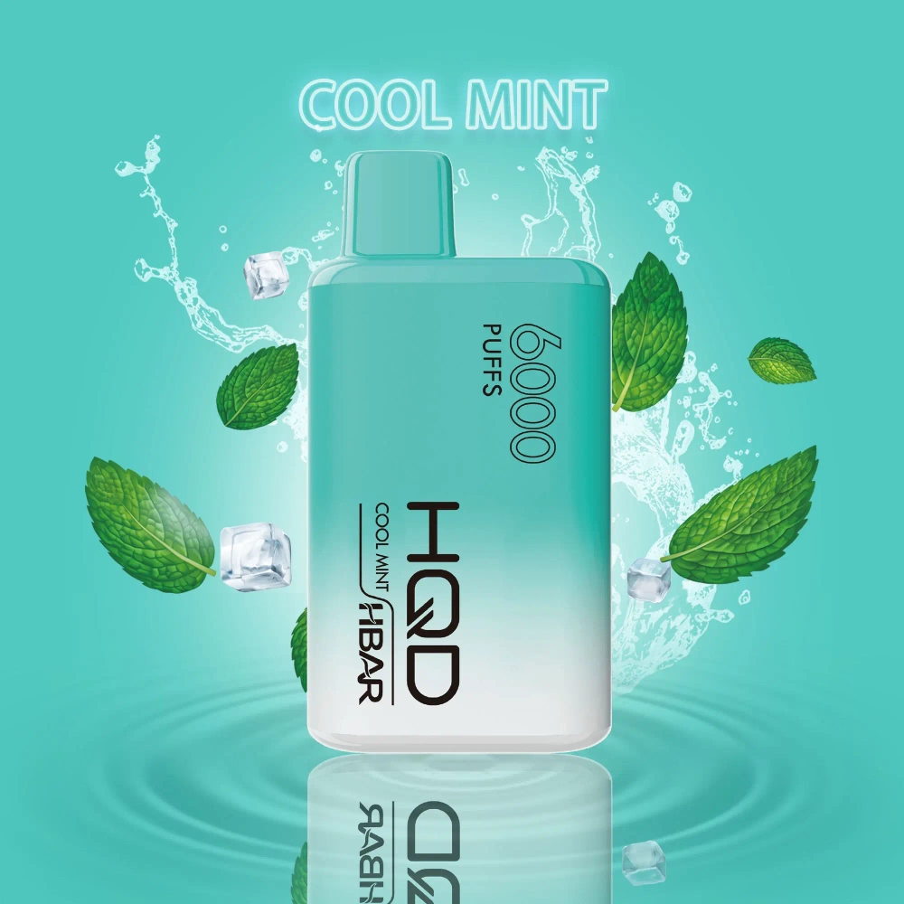 HQD HBAR 6000 Cool Mint 5% nic