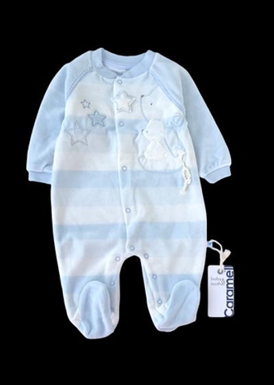 Чоловічок "Ведмежа", велюр ТМ "Caramell" (56 см)