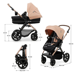 Универсальная коляска 3 в 1 Kinderkraft Esme