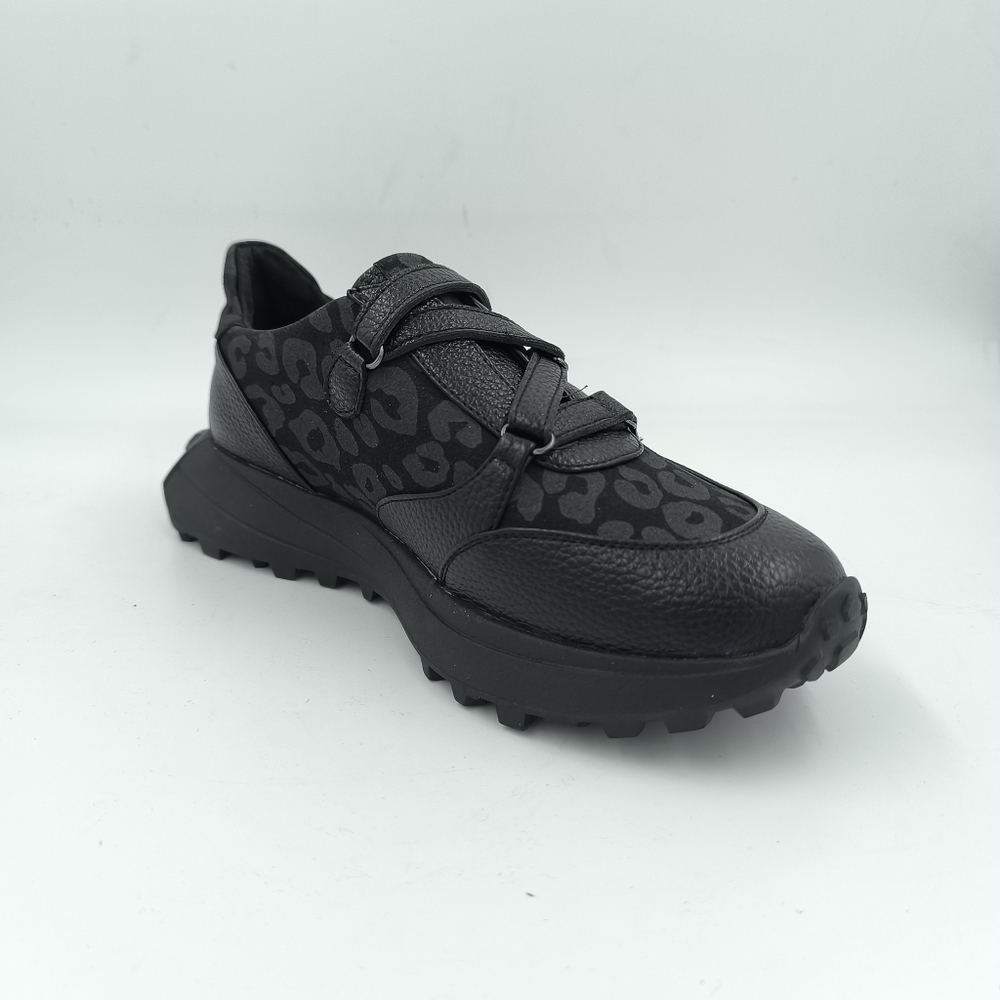 Женские кроссовки с леопардовым принтом — стиль и надёжность в каждом шаге/ размер 37