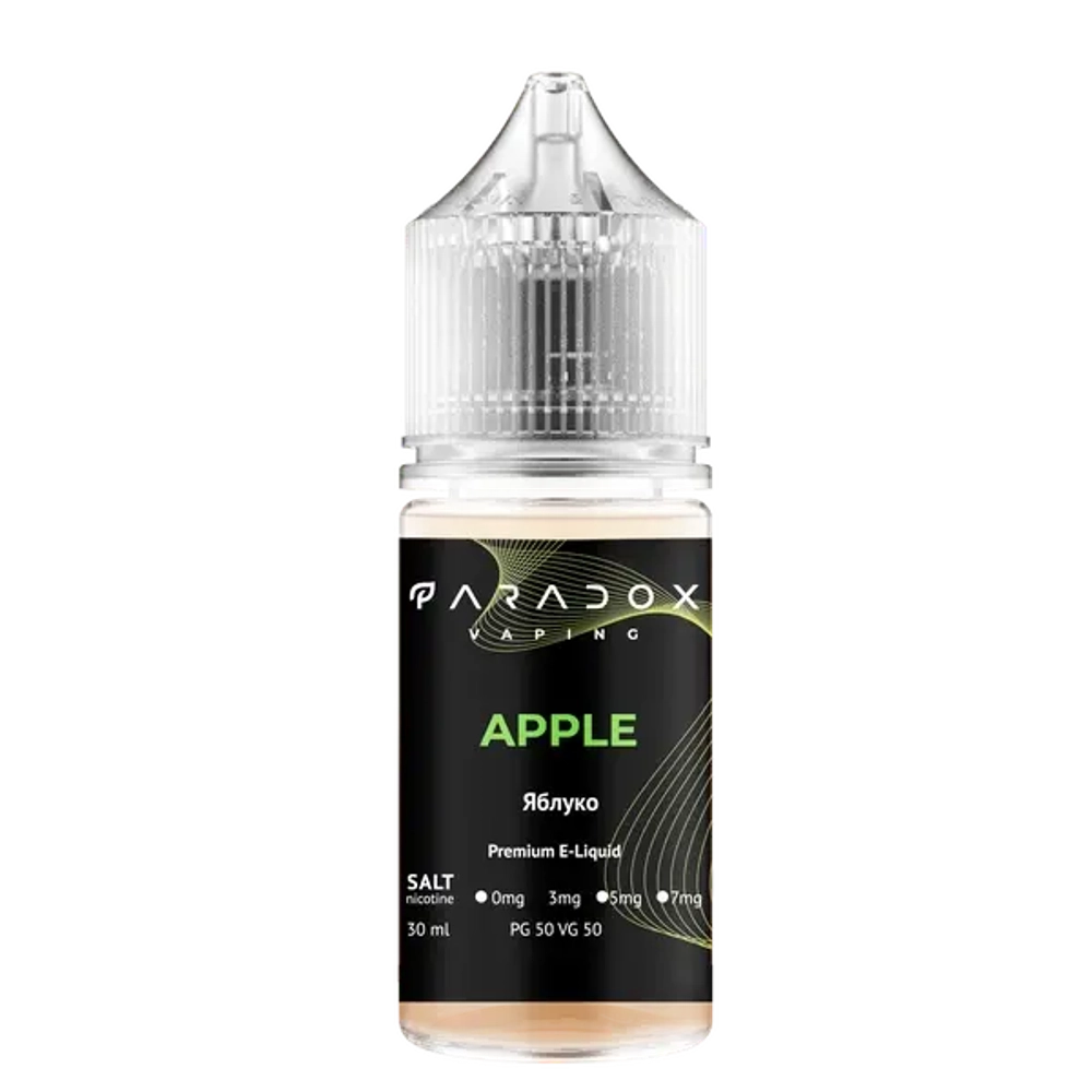 Сольова Рідина Paradox Apple 30мl (Парадокс Яблуко) 30mg | 50mg
