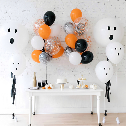 Оформление шарами Хэллоуин Привидения