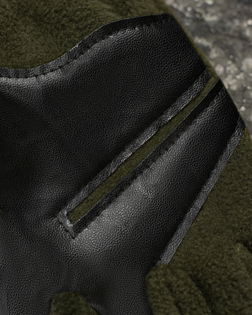 Рукавички тактичні флісові кольору хакі (арт. 9062300101)