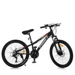 Велосипед гірський підлітковий Profi MTB2401 24 дюйми алюмінієвий