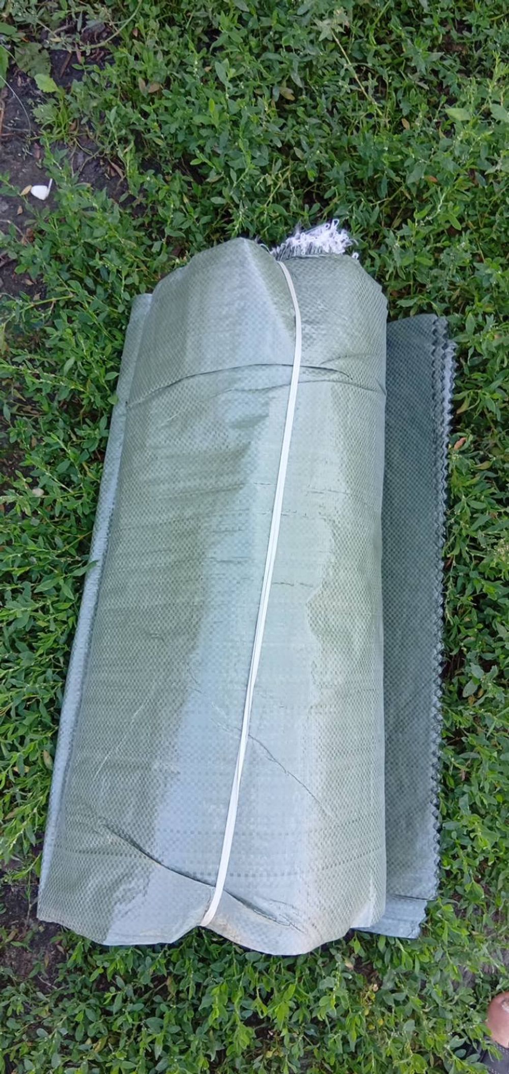 Мешок зеленый плотный 50х105см полипропиленовый