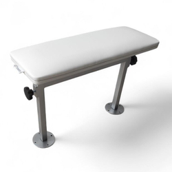 Подставка для педикюра Tertio 7 с регулировкой высоты на silver ножках