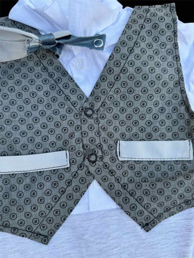 Пісочник "Джентельмен" з жилеткою, кулір ТМ "P4"