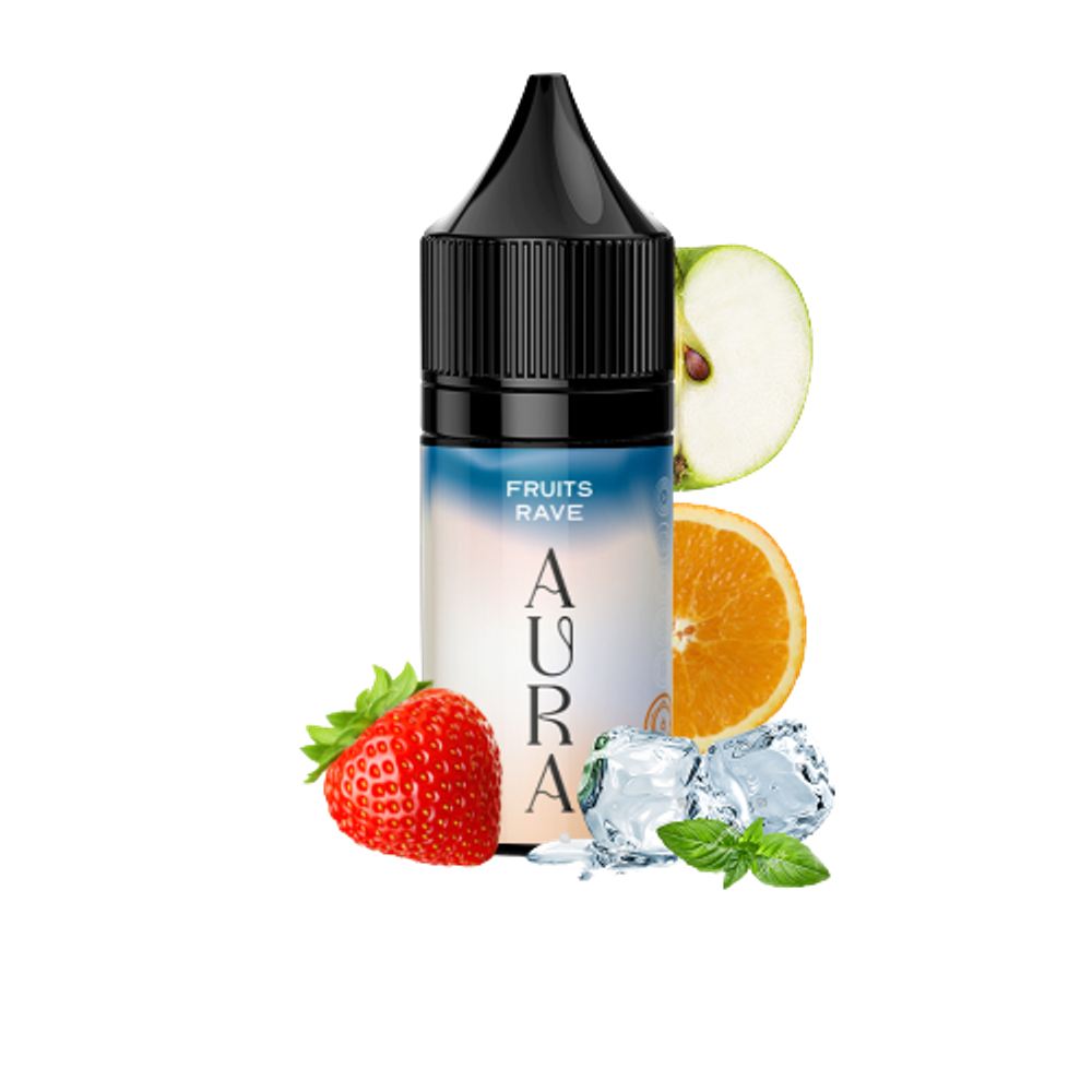 Сольова Рідина Aura 15ml Fruits Rave (Аура Фруктовий рейв) 30mg | 50mg