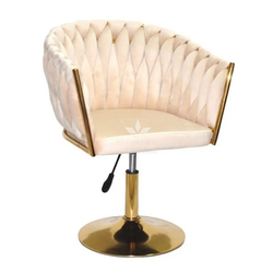 Перукарське крісло Lolita Gold на диску