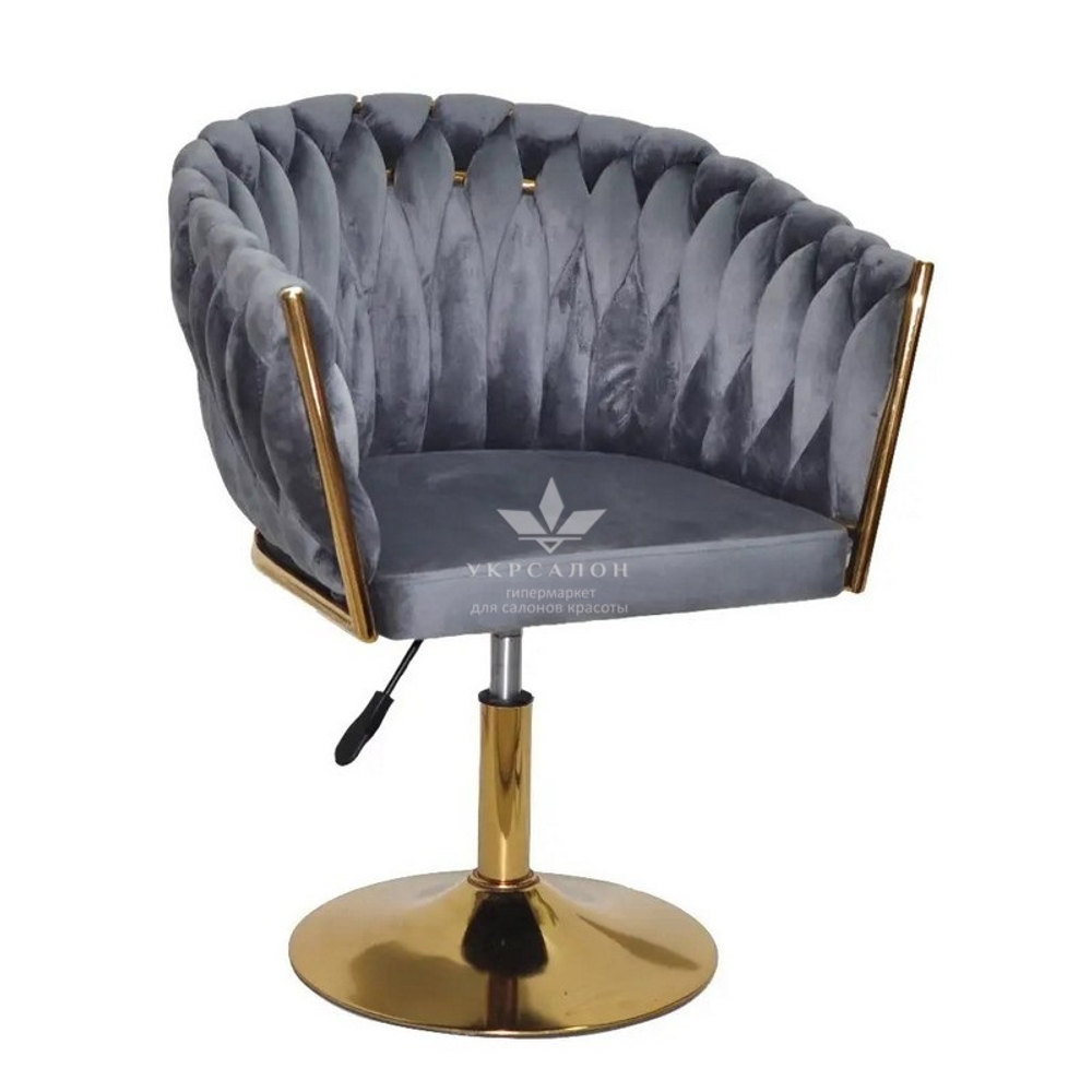 Перукарське крісло Lolita Gold на диску