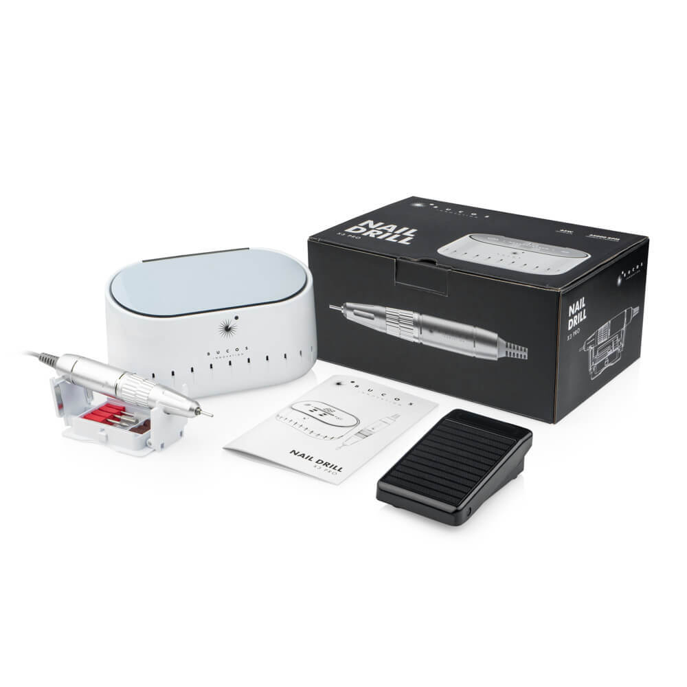 Фрезер для манікюру та педикюру Bucos Nail Drill X3 Pro