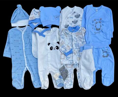 Гарний набір одягу для новонародженого хлопчика, якісний одяг для немовлят, зима, холодний демісезон (осінь, весна), зріст 62 см, бавовна