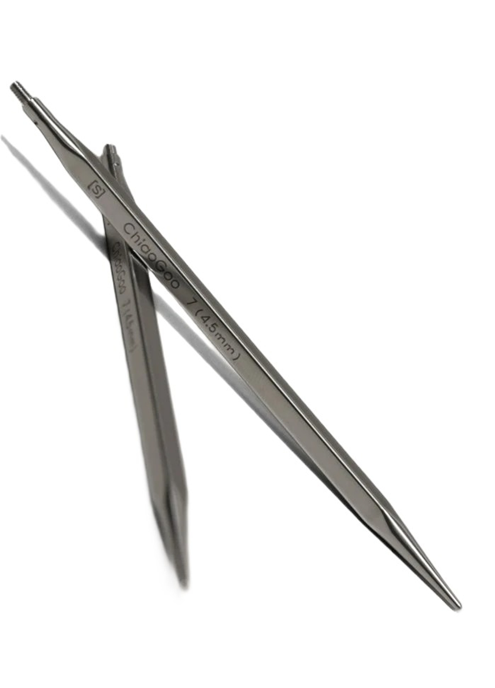 Cпицы ChiaoGoo QUADS Stainless Steel Tips (10 cm)