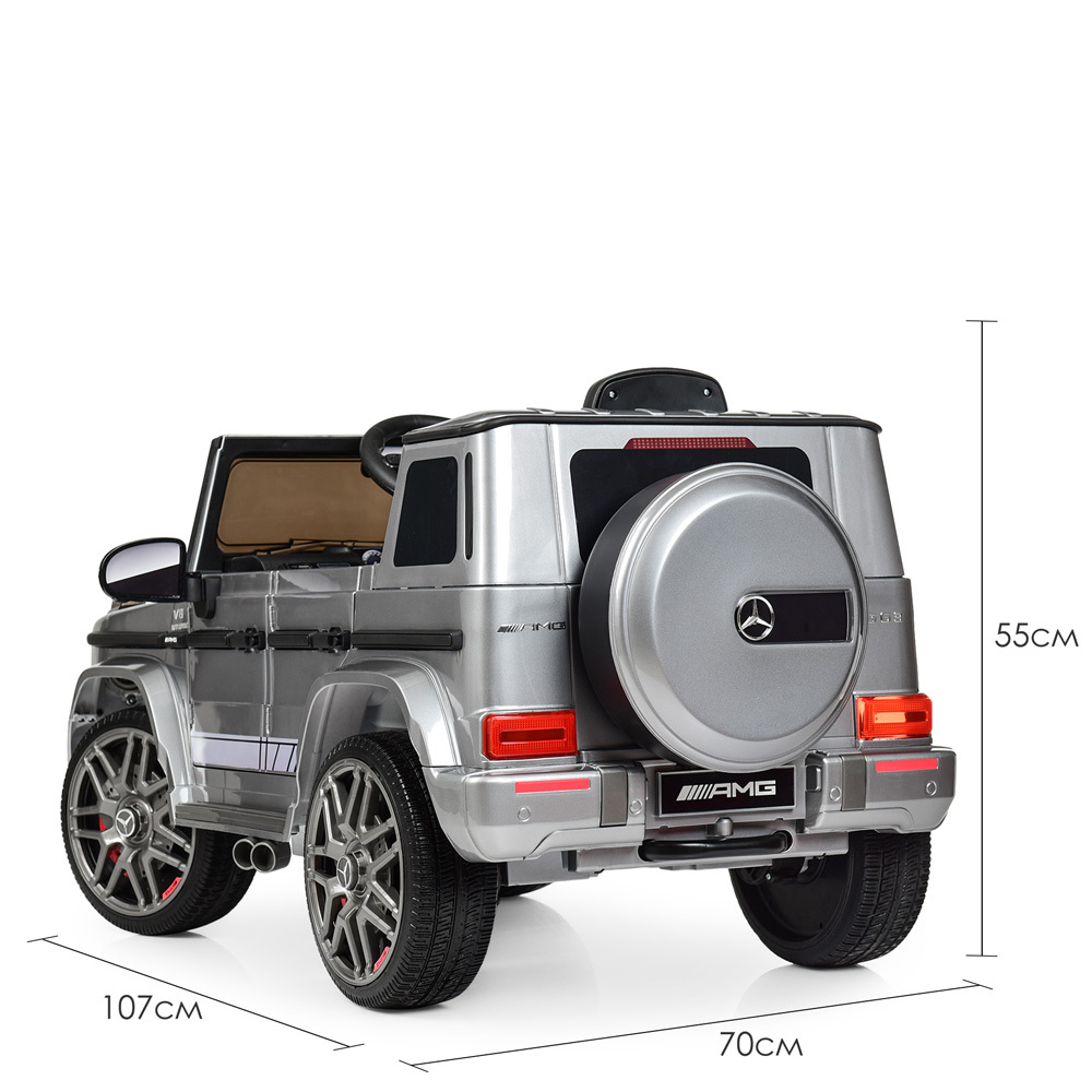 Дитячий електромобіль джип Mercedes G-Class (Гелентваген) 50W M 4179EBLRS