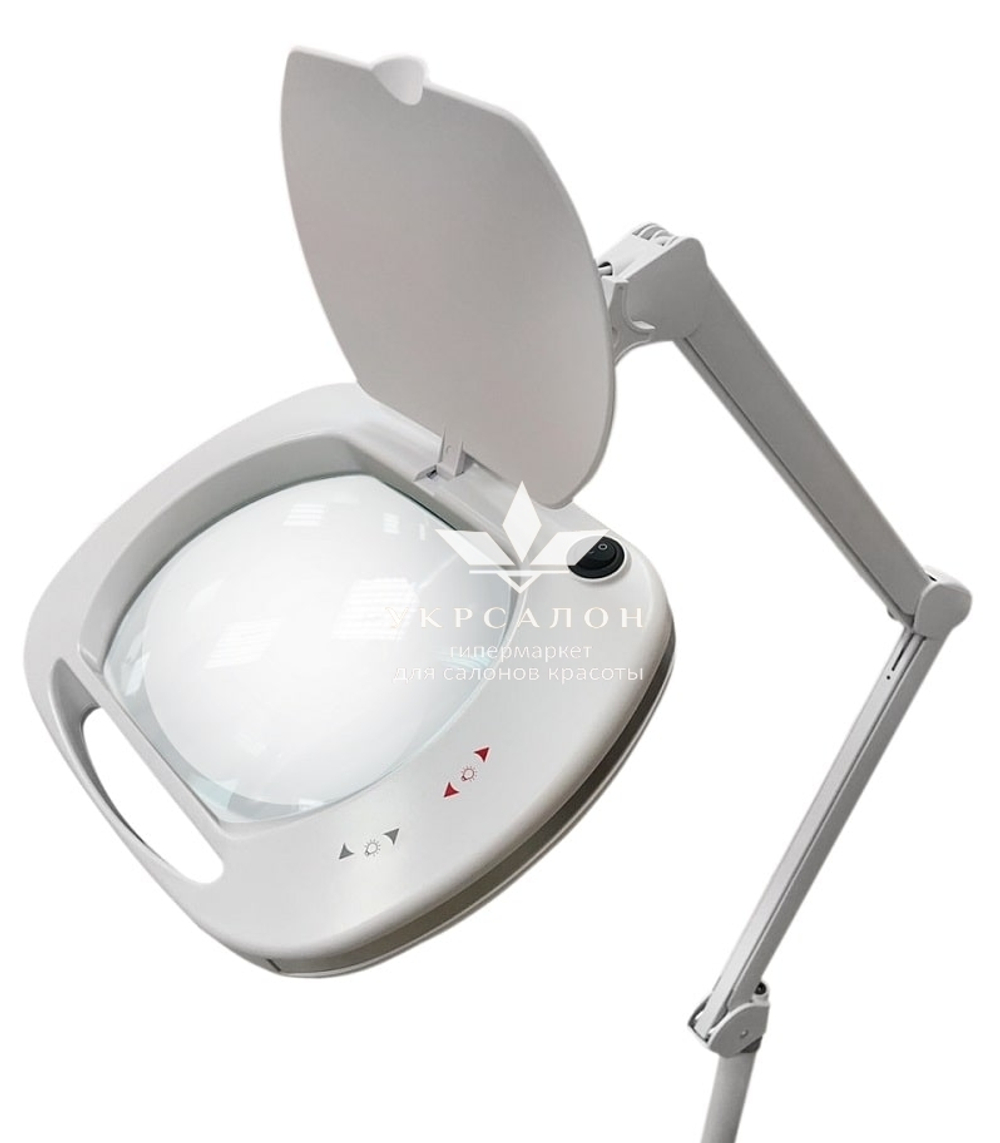 Лампа лупа 6030 LED 3 (5), з регулюванням яскравості "холодний" і "теплий" світло, 1-12W