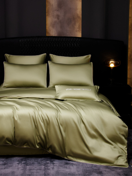 Комплект постельного белья Однотонный Сатин Премиум OCP009